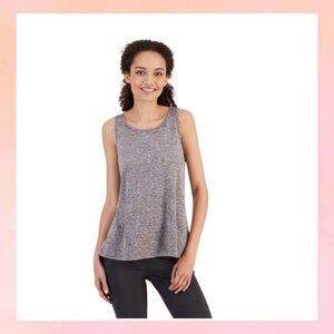 Ideology Gray Heathered Racerback Tank Top XXLarge Activewear Workout